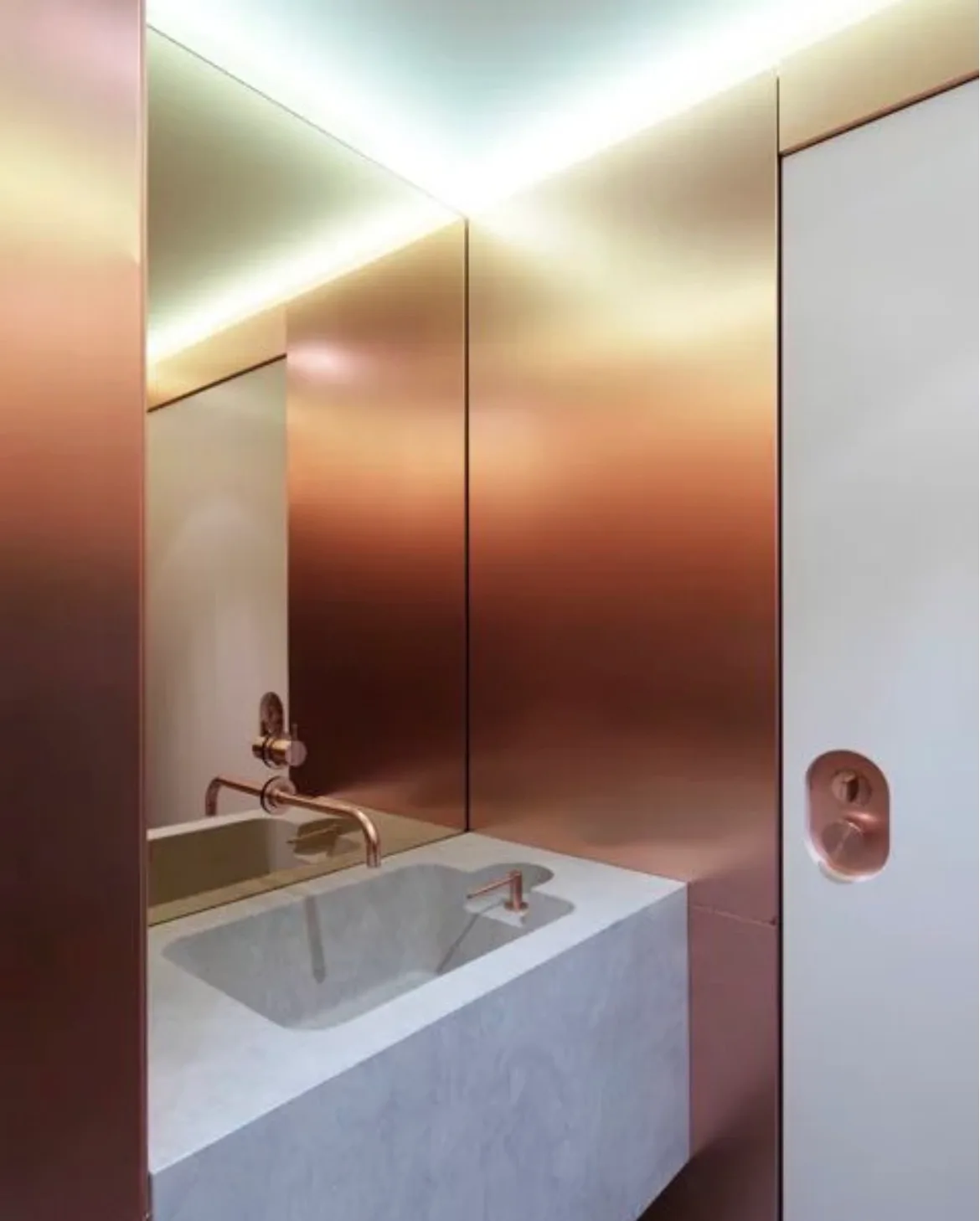 Бамбукова стінова панель 2062 Copper Metal 11