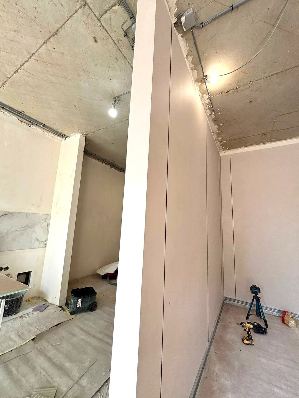 Стінова бамбукова панель 5003 Plaster, оброблений край 11