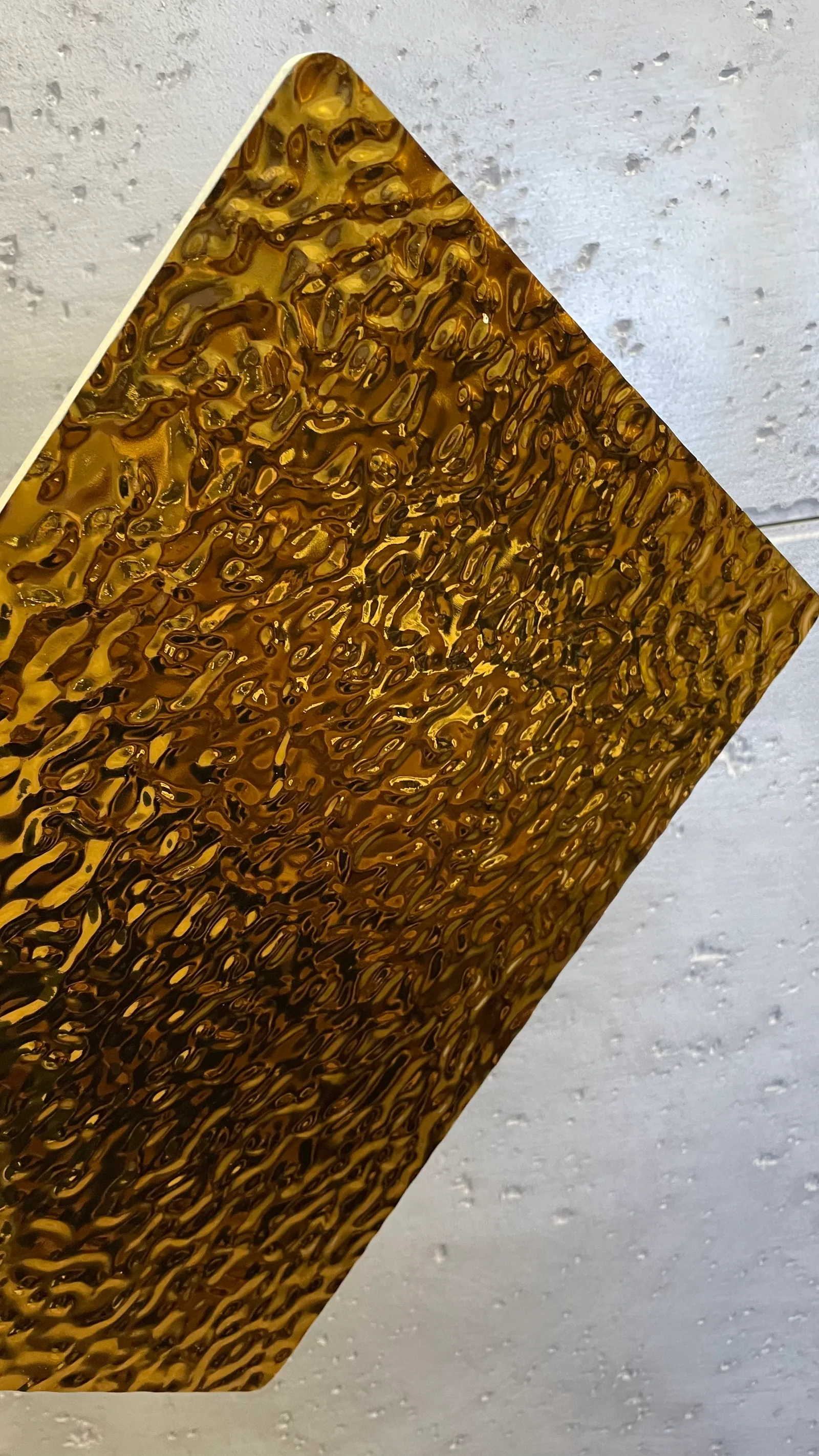 Стінова бамбукова панель 8809-15 Bubbles Gold 3