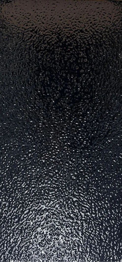 Стінова бамбукова панель 8811-15 Bubbles Black 2
