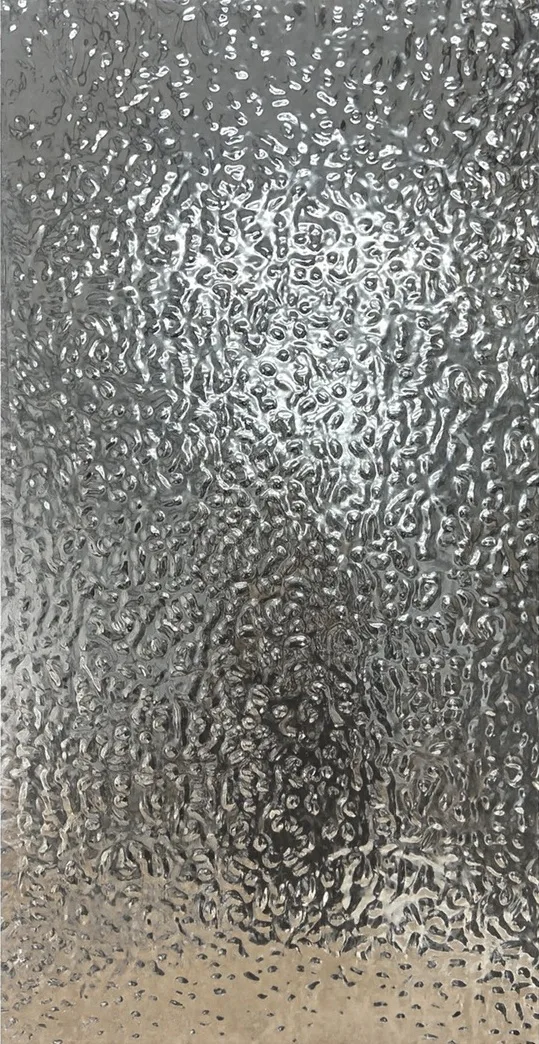 Стінова бамбукова панель 8812-15 Bubbles Silver 10