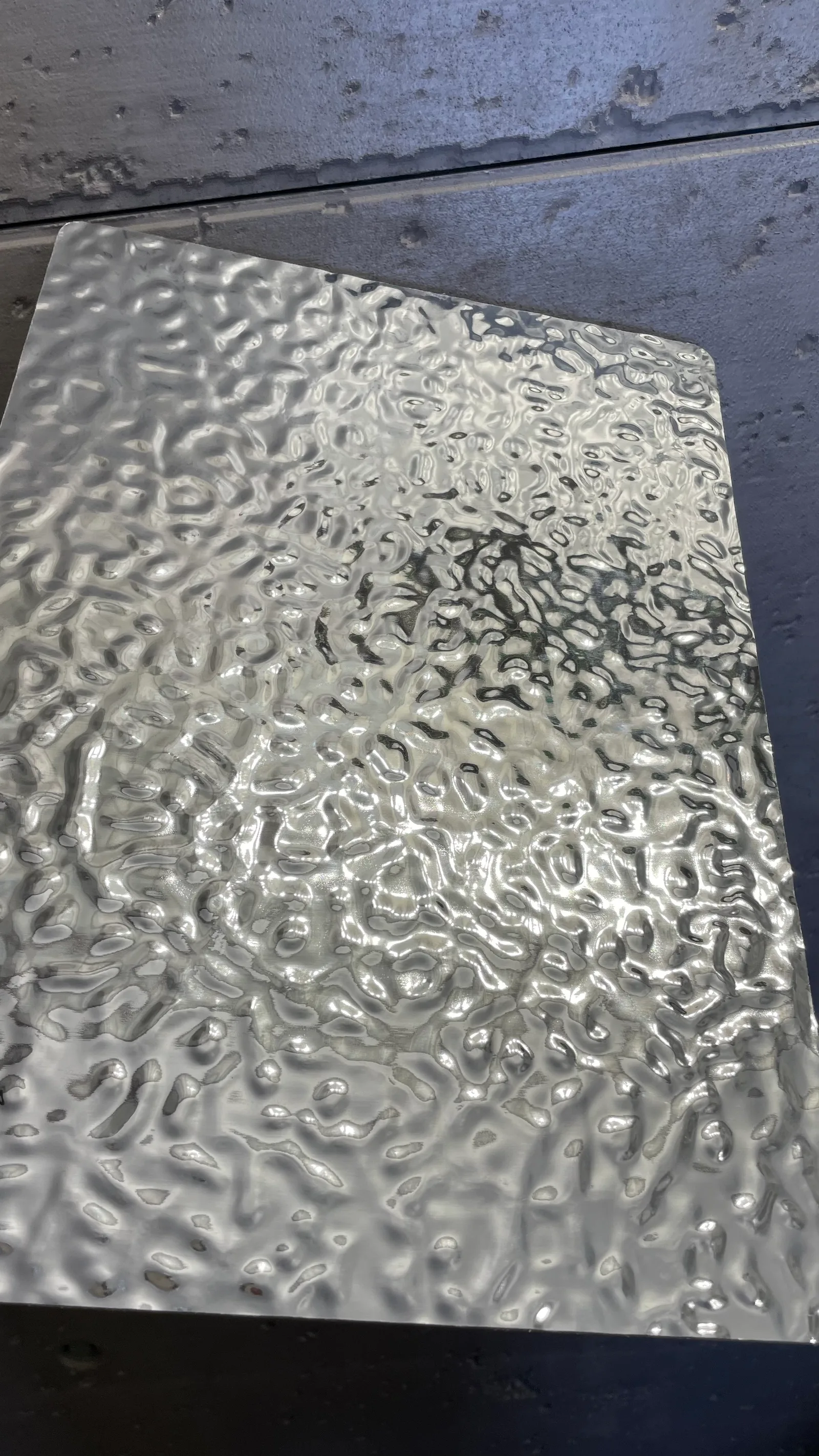 Стінова бамбукова панель 8812-15 Bubbles Silver 3
