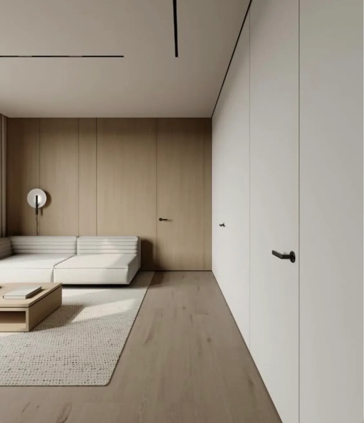 Бамбукова стінова панель 9100 Natural Wood, оброблений край 9